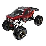 Redcat Racing Everest-10 Electric Rock Crawler with Waterproof Electronics, 2.4Ghz Radio Control (1/10 Scale), Red/Black