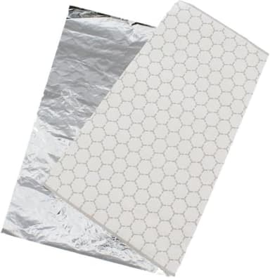 Insulation Sandwich Wrapping Paper Aluminum Foil Sheets - [150 sheets] - 10 3/4" x14" - Aluminum Foil Sandwich Wrap Sheets For Sandwich Wraps, Burritos and BBQ