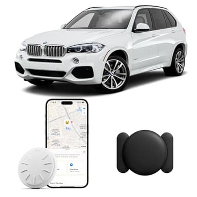 GPS Tracker for Vehicles, 1PCS Real Time GPS Tracker, Work with Find My (iOS Only), MINI Car Tracker Device Hidden, No Monthly Fee, Waterproof Vehicle Tracker, Magnetic Car Tracker
