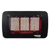 Bromic Heating Tungsten 300 Smart-Heat Gas 3 Burner Radiant Infrared Patio Heater, Natural Gas, 26000 BTU