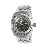 Vostok | Amphibia 090679 Automatic Self-Winding Diver Wrist Watch | Steel Bracelet