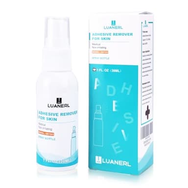 Adhesive Remover for Skin Spray Bandage & Surface & ostomy Supplies No Sting-Sensitive Skin-All Natural,30 ml Bottle
