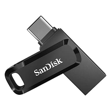 SANDISK 256GB Ultra Dual Drive Go USB Type-C Flash Drive, Black - SDDDC3-256G-GAM46​
