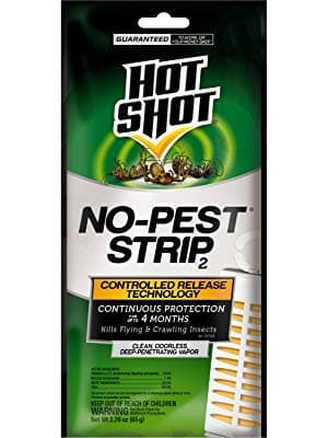 Hot Shot No-Pest Strip 2 2.29 Ounce (Pack of 5)