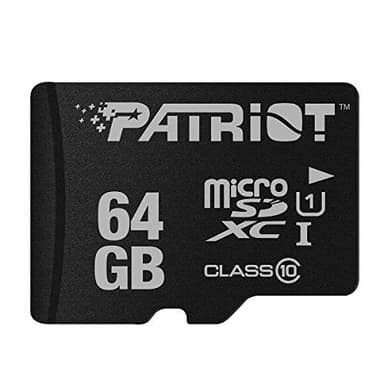 Patriot LX Series Micro SD Flash Memory Card 64GB