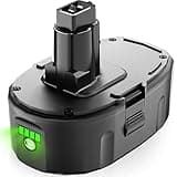 POWITEC DC9096 18V 7.0Ah Replacement for Dewalt 18V XRP Battery DC9096 DC9098 DC9099 DE9096 DE9098 DW9096 DW9095 DW9098 Compatible with Dewalt 18Volt Cordless Tools Lithium-ion Battery