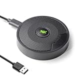 DricRoda Conference USB Microphone, Microphone for PC, Computer Microphone, Desktop Conference Speaker, Omnidirectional Microphones, Boundary Mic for Laptop, Teleconferencing, Zoom, Plug-and-Play