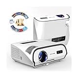 Ultra HD 4K Movie Projector for Home Theater, High Bright 1400 ANSI Lumens Smart Daytime Projector with Max 300" Display, HDR10+ Daylight NFC WiFi6 Bluetooth RJ45 LAN 2G+32G Gaming Projector