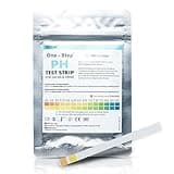 One Step pH Test Strips for Urine & Saliva Testing (4.5-9.0), 100 pH Strips, Test Alkaline & Acid Levels in The Body, Body pH Test Kit, Highly Accurate Results in Seconds, Home Health Tests