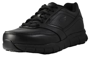 Skechers Women's Nampa-wyola, Black, 8