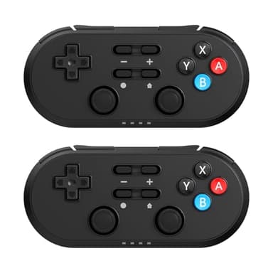 Webdou 2 Pack Wireless Pro Controller Gamepad for Compatible with Switch, PC, iOS, Android, Steam Deck