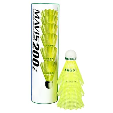 Yonex Nylon Shuttle Cocks- Mavis 200 I