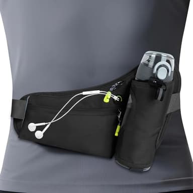 Hydration Belt,Running Water Bottle Belt for Women & Men - Hydration Fanny Pack with Water Bottle Holder for Hiking, Walking, Gym | Lightweight Waist Pack for Running, Fitness, Marathon Essentials