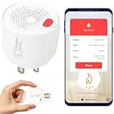 Smarter Living - WiFi Gas Alarm Leak Detector for Natural Gas, Propane, Methane, Butane, LPG, LNG, Flammable Explosive Gases, Reliable Sensor, Phone Notifications, Plug in, Trailer, RV, Home