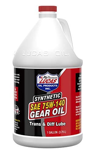 Lucas Oil 10122 Synthetic SAE 75W-140 Gear Oil - 1 Gallon