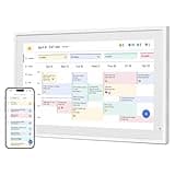 Dragon Touch 21.5" Digital Calendar Chore Chart – 1080P Full HD Interactive Touchscreen, Smart Family Planner, Hearth Display Digital Calendar Wall & Desk Mountable for Seamless Scheduling