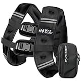 Weighted Vest for Women Men BeatBoost 15 lb Weight Vest with Ironsand for Walking Strength Training Running Workout Black
