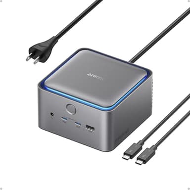 Anker Prime TB5 Docking Station, 14-in-1 Thunderbolt 5 Dock with 120Gbps Max Transfer, Thunderbolt Dock with 140W Max Charging, Cooling System, Up to 8K, Dual Display for TBT 5/4 Laptops