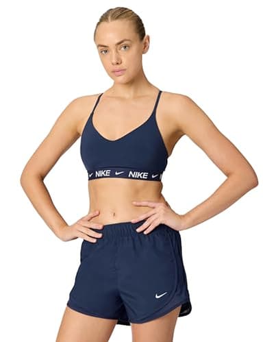 Nike Women's Indy Light Support Padded Adjustable Sports Bra, Midnight Navy, X-Small