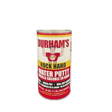 Durham's 076694000015 1-Pound Rockhard Water Putty