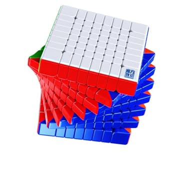 Meilong 8x8 v3 Speed Puzzle Cube MFJS 8x8 MoYu Cube Stickerless 8x8x8 moyucube Cubing Classroom Speed Education Toys(Non-Magnetic)