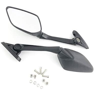 OKSTNO Motorcycle Motorbike Side Mirrors Blind Spot Rearview Mirrors For Yamaha YZF R3 R25 2015 2016 2017 YZF-R3 YZF-R25 (Carbon)