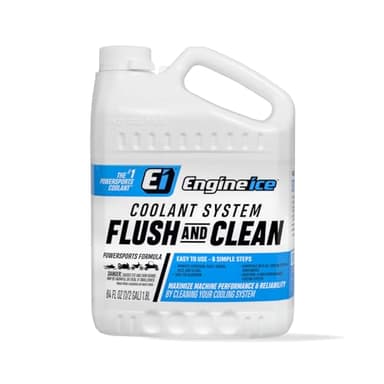 Engine Ice Radiator System Flush and Clean - 0.5 Gallon Enhances Cooling Efficiency & Improves Engine Performance in Bikes, Cars, ATVs, & More