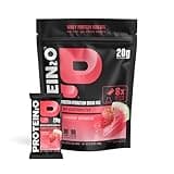 Protein2o 20g Whey Protein Isolate Clear Protein Powder, 360mg of Electrolytes, Vitamins B5 & B6, Sugar Free, Strawberry Watermelon, 8-Pack