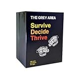 fa9eel The Grey Area Card Game – 150 Decision Making and Survival Questions for Adults, Teens, and Couples – Fun Party Game & Conversation Starter for Game Night, Ages 14+, 2-6 Players