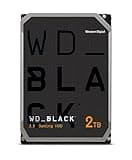 Western Digital 2TB WD Black Performance Internal Hard Drive HDD - 7200 RPM, SATA 6 Gb/s, 64 MB Cache, 3.5" - WD2003FZEX