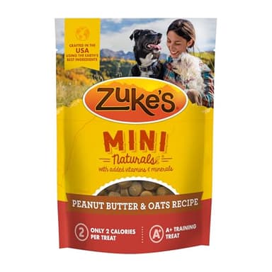 Zuke`s Mini Naturals Dog Treat Peanut Butter 1lb