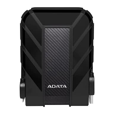 ADATA HD710 Pro - 2 TB External Hard Drive - Shockproof, Waterproof & Dustproof - Durable Storage - For Gamers, Students & Professionals - Mac, PC & Linux Compatible - Black - AHD710P-2TU31-CBK
