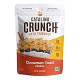 Catalina Crunch Cinnamon Toast Cereal | Low Carb, Sugar Free, Gluten Free | Vegan, Plant Based Protein | Breakfast Protein Cereals | Keto Friendly Food