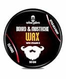 urbangabru Beard, Mustache Wax for Men – Strong Hold Mooch Styling Wax, Balm, Cream to Shape and Nourish Your Beard (1.7 fl oz)