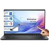 Dell Inspiron 15 Touchscreen Laptop - 15.6" Anti Glare FHD Display - 13th Gen Intel Core i7-1355U - 32 GB RAM - 1 TB SSD - Windows 11 Pro - Office Pro 2024 Lifetime - w/Hoouwrd Accessories