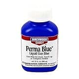 Birchwood Casey Fast-Acting Long-Lasting Spanish Perma Blue Liquid Gun Blue for Steel, Touch-Up & Complete Reblue, 3 FL OZ (90ml)