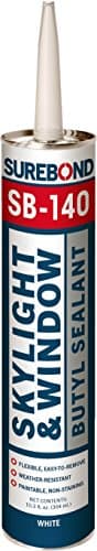 BriRus SB140 Skylight Sealant (SB-140 T White)