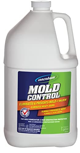 Concrobium Mold Control, 1 Gallon, Mold and Mildew Cleaner for Hard Surfaces, Helps Eliminate and Prevent Mold and Musty Odors, No Bleach Formula for Indoor and Outdoor Use