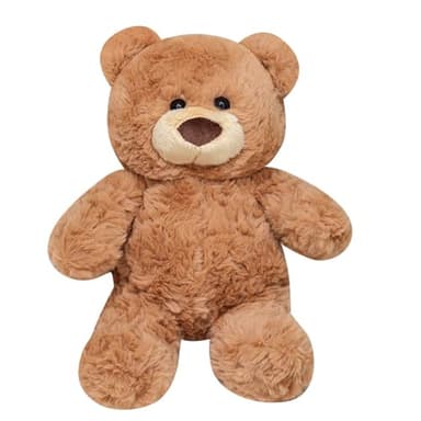 Gwxqybfe 10inch Teddy Bear Stuffed Animal, Soft Teddy Bear Plushie Toys, Birthday Christmas Valentine's Day Gifts for Kid Boys Girls (Brown)