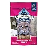 Blue Buffalo Wilderness Grain Free Soft-Moist Cat Treats, Chicken & Salmon 2-oz Bag