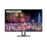 Gigastone 27 inch IPS Monitor, 100Hz FHD 1920 x 1080, MPRT 1ms,Built in Speakers,VESA Mount, Stand Height/Pivot/Swivel/Tilt Adjustable, USB-C/HDMI/Display Port Connectivity, Type C Charging to iPhone