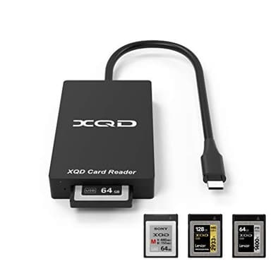 Upgraded Version Sony XQD Reader, Compatible with Sony G/M Series, Lexar 2933x/1400x USB-C XQD Card for Windows/Mac OS