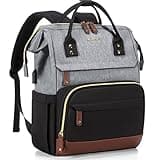 LOVEVOOK Laptop Backpack for Women, 15.6 Inch Work Business Backpacks Purse with USB Port, Large Capacity Nurse Bag College Bookbag for School, Waterproof Casual Daypack for Travel