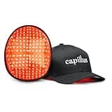 Capillus Plus Mobile Laser Therapy Cap for Hair Regrowth, with 202 Red Light Lasers for Laser Hair Growth, Red Light Hair Growth