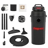 Shop-Vac 9522205 5 Gallon 5.5 Peak HP Hangup Wet/Dry Vacuum, 1.25 Inch Diameter x 7 Foot Hose, 18 Foot Cord, Wall Mount Included, Ideal for Garage, Workshop & Home