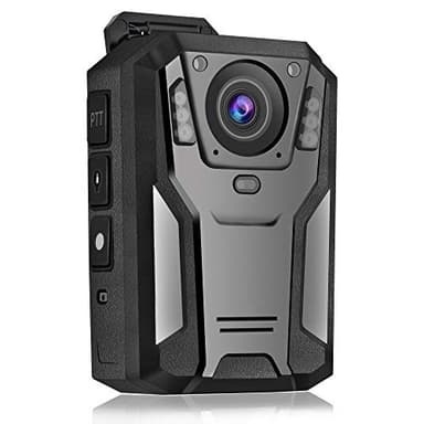 Aolbea P100 2K Police Body Camera 64GB Body Cam 12 Hours Continuous Recording USB-C Infrared Night Vision Waterproof Shockproof Lightweight Data-encrypt for Law Enforcement Record