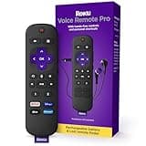 D&H Distributing 129886 Roku Voice Remote Pro with TV Controls Black