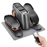 Ellipse Leg Exerciser as Seen on TV, Under Desk Elliptical Machine, Seated Exercise Equipment for Seniors Home Fully Assembled, Portable & Quiet Pedal Exerciser