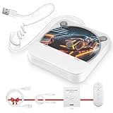 External Portable CD Player for Car - Car CD Player with USB Port AUX Port, Extra USB Extension Cable, Universal USB CD Player for Vehicle, Laptop, TV, Computer, for Android 4.4 and Above Navigation