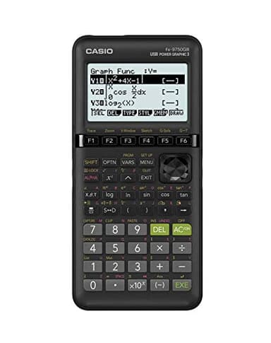 Casio fx-9750GIII Graphing Calculator | Natural Textbook Display | Python Programming | Ideal for Exams, STEM & Advanced Math | Black